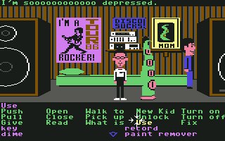Green Tentacle's bedroom from Maniac Mansion original.  Image is from Wikipedia.